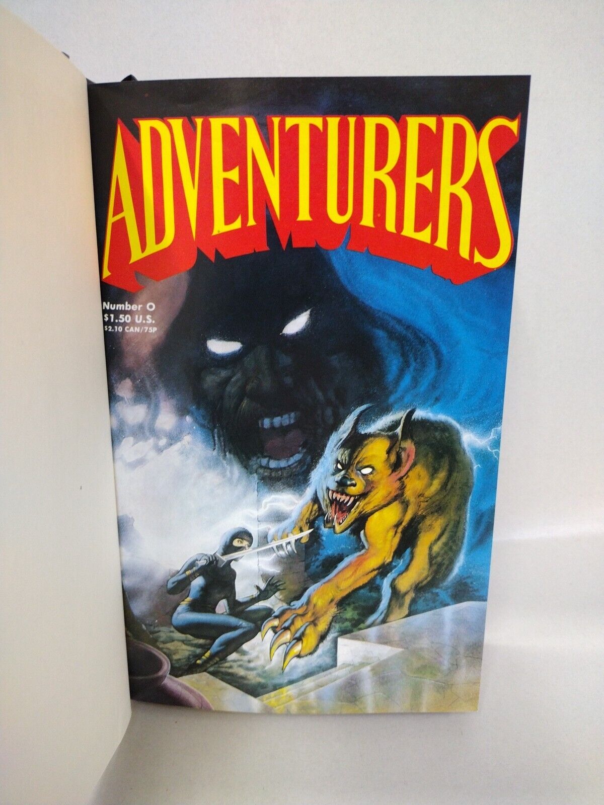 Adventurers Omnibus (1986) ARG Custom Bound Comics Kent Burles Behnke Hardcover