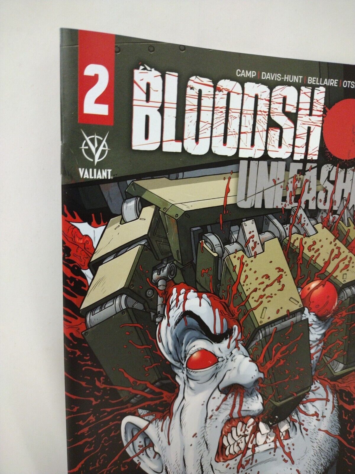 Bloodshot Unleashed #2 (2022) Valiant Comic Cover A Deniz Camp Jon Davis-Hunt NM