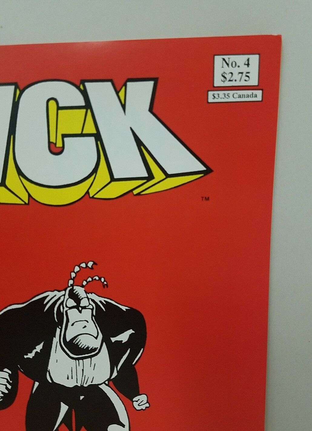 The Tick #4 (1991) 3rd Edition Red Variant NEC Ben Edlund 