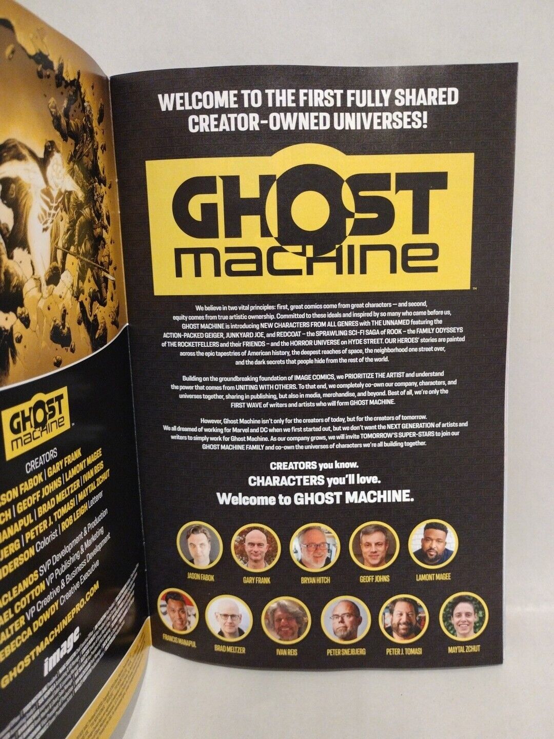 Ghost Machine #1 (2024) Image Comic Cover A Universe One Shot New NM