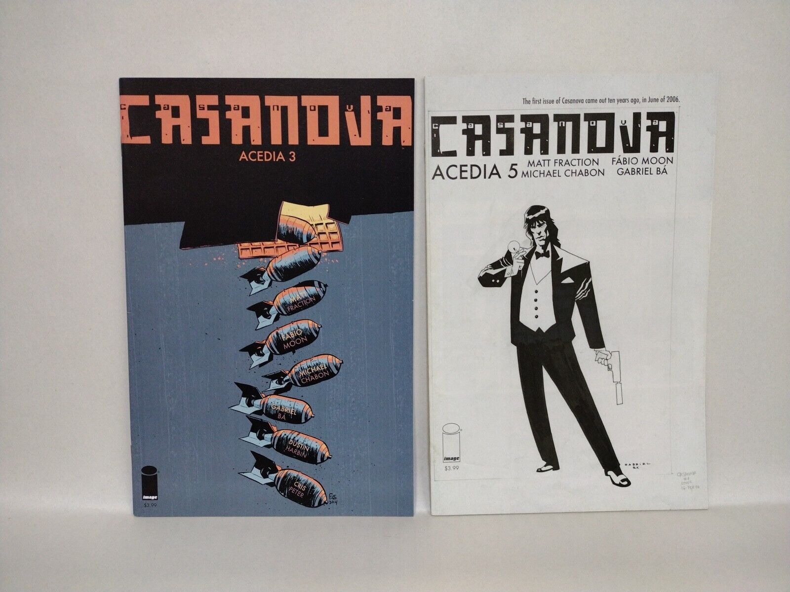 Casanova Acedia (2015) Image Comic Lot Set #1 3 5 6 7 8 Matt Fraction Fabio Moon