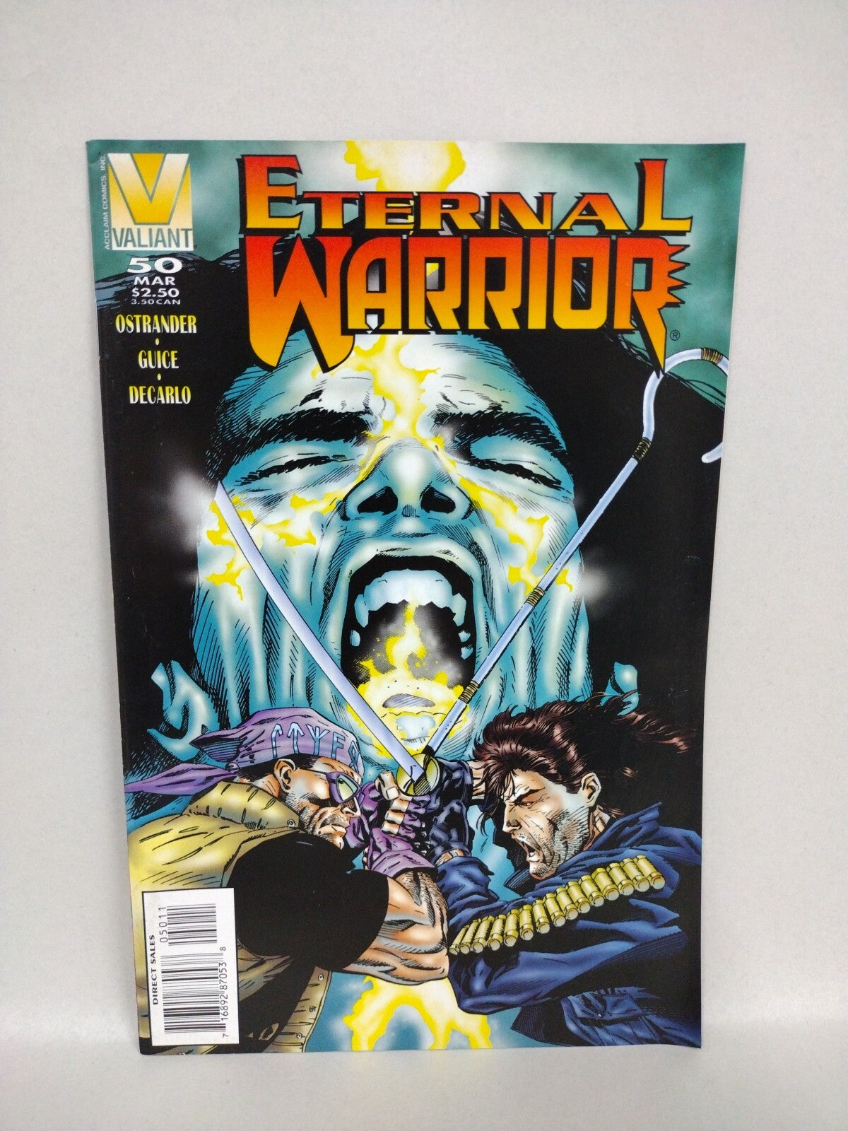 Eternal Warrior #49 50 (1996) Valiant Comic Lot Last Issues Ostrander Guice VF