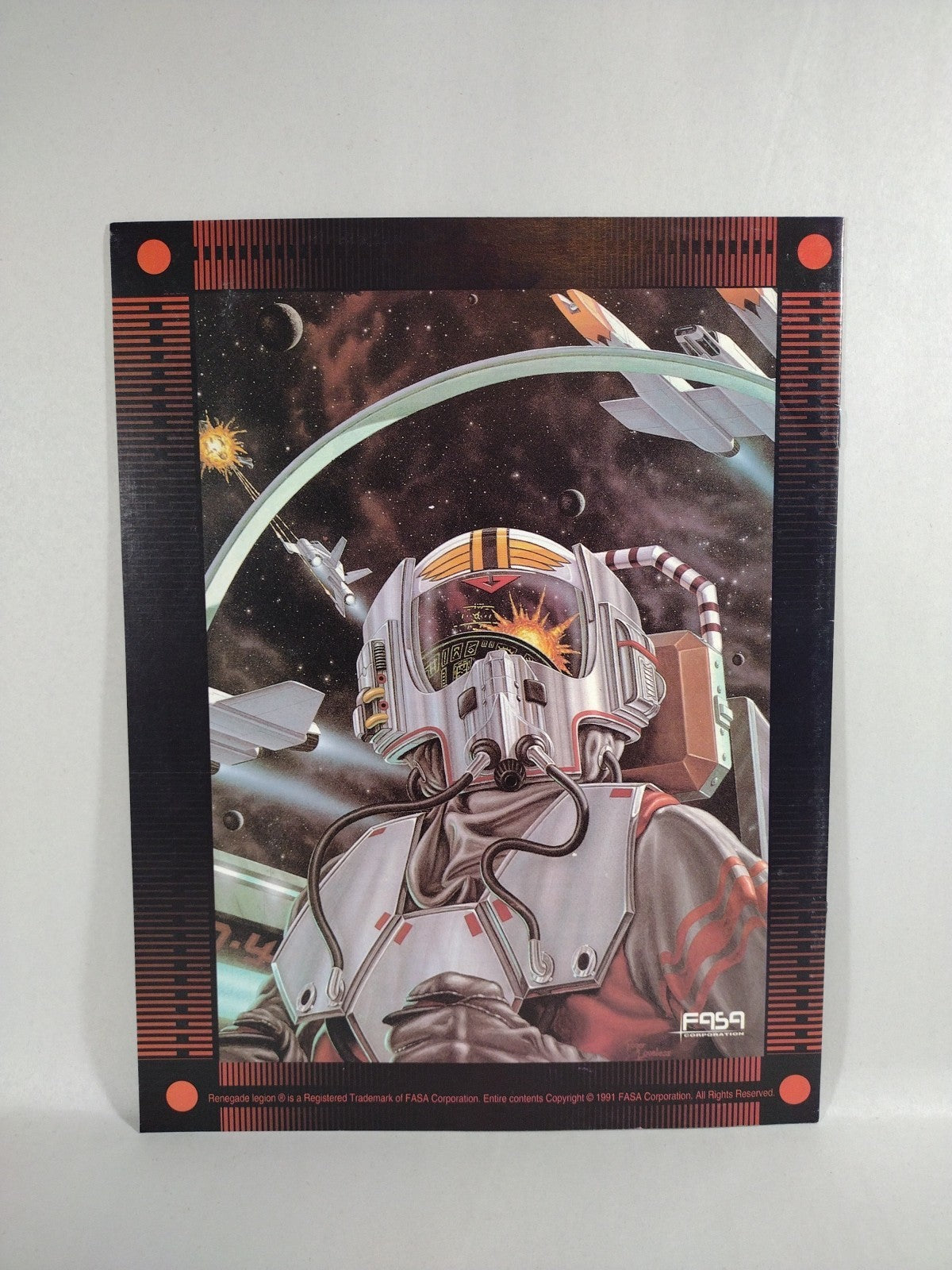 World Of Renegade Legion (1991) FASA RPG Promo Intro Magazine Booklet R Loveless