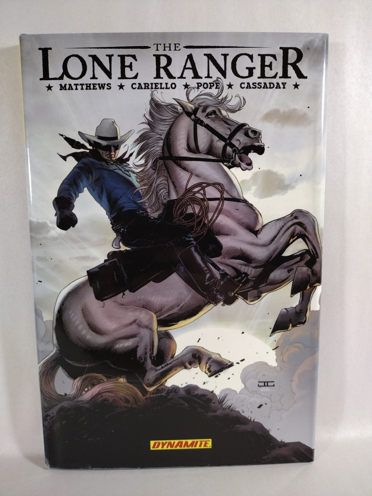 Lone Ranger Vol 2 Lines Not Crossed (2008) Dynamite HC VG Brett Mathews Cariello