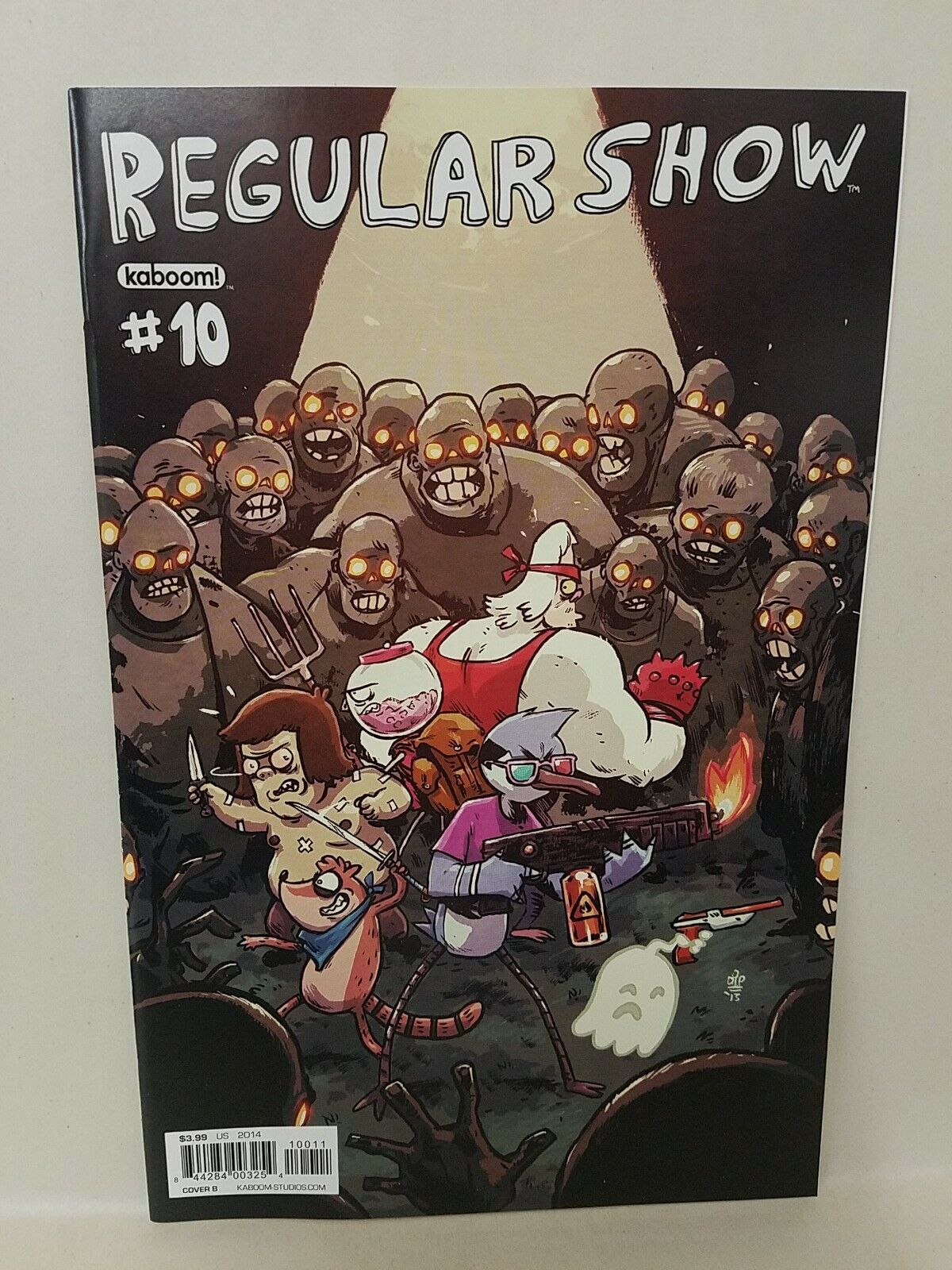 Regular Show #10 (2015) Michael Dialynas Cvr C Variant Comic NM Cartoon Network