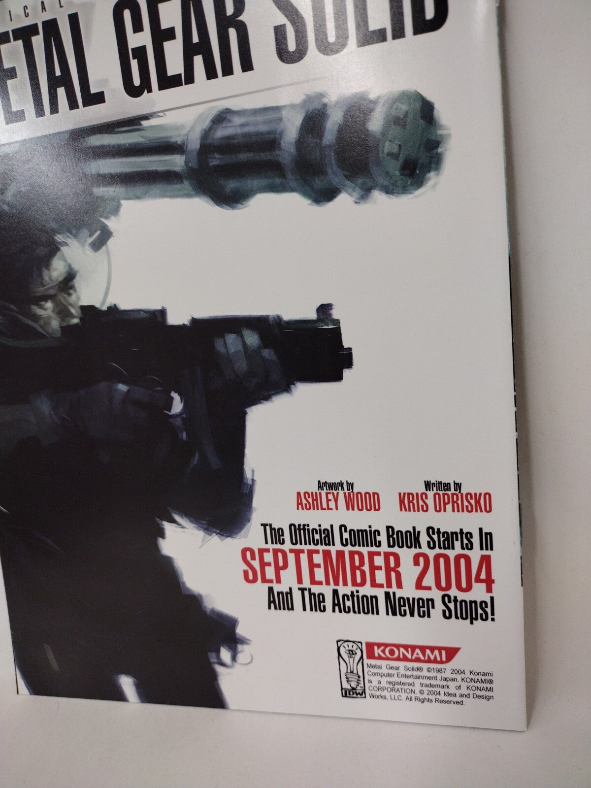 CSI Crime Scene Investigation 30 Days Of Night Shield 24 (2004) IDW FCBD Comic
