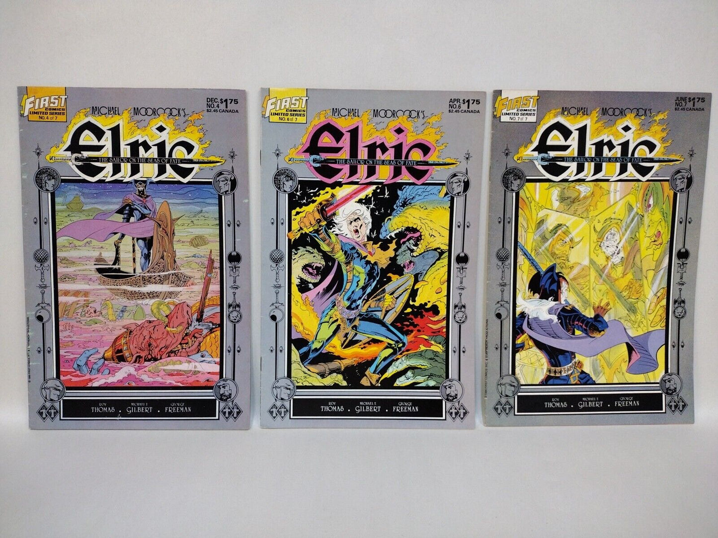 Michael Moorcock Elric (1983) PC Comic Reader Set 26 Issue Low Grade Lot