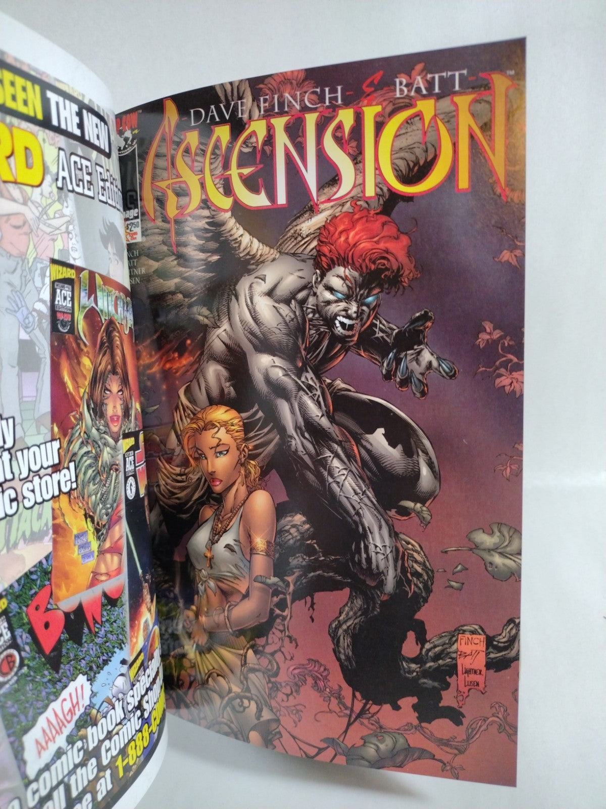 Ascension (1997-1999) Image Top Cow Custom Bound Comic Collection HC Dave Finch