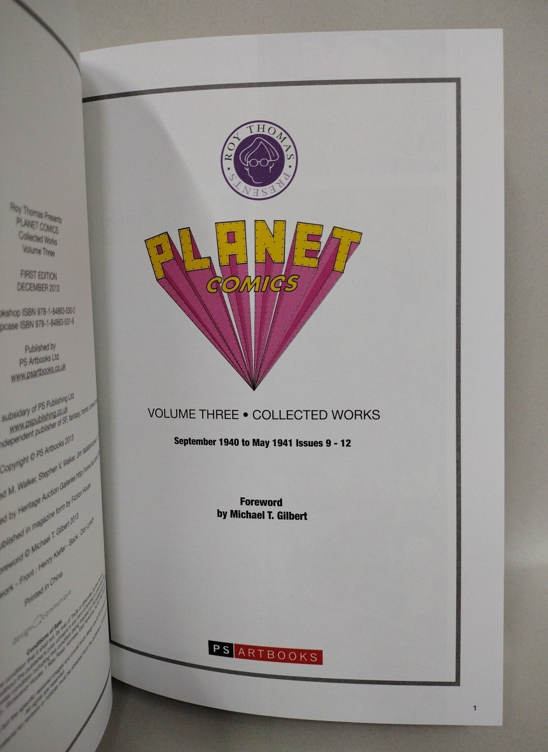 Planet Comics Vol 3 (2013) PS Artbooks Hardcover Golden Age Sci-Fi NEW 1st Print