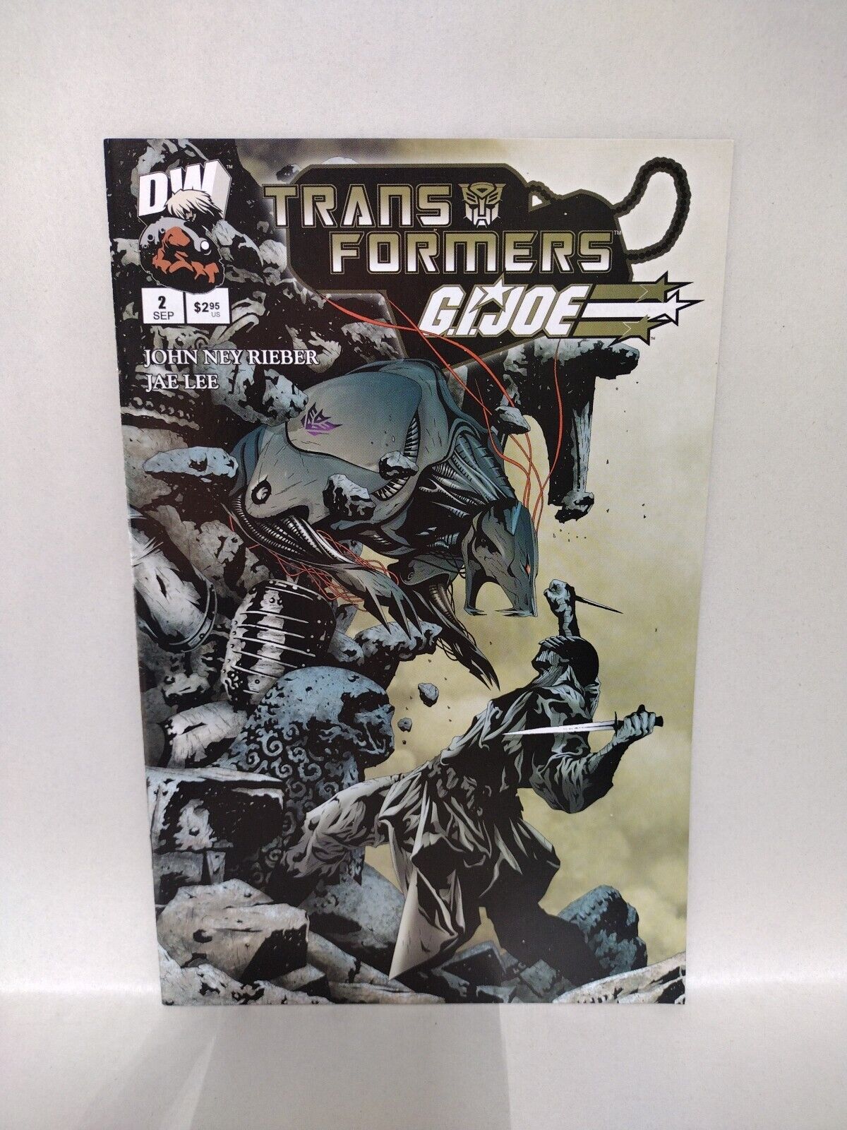 TRANSFORMERS GI JOE (2003) Complete DW Comic Lot Set #1 2 3 4 5 6 Jae Lee VF-NM