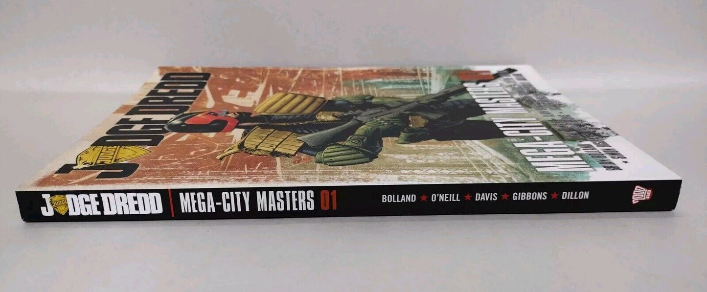 Judge Dredd Mega-City Masters Vol 1 (2010) Rebwllion 2000ad TPB SC Brian Bolland