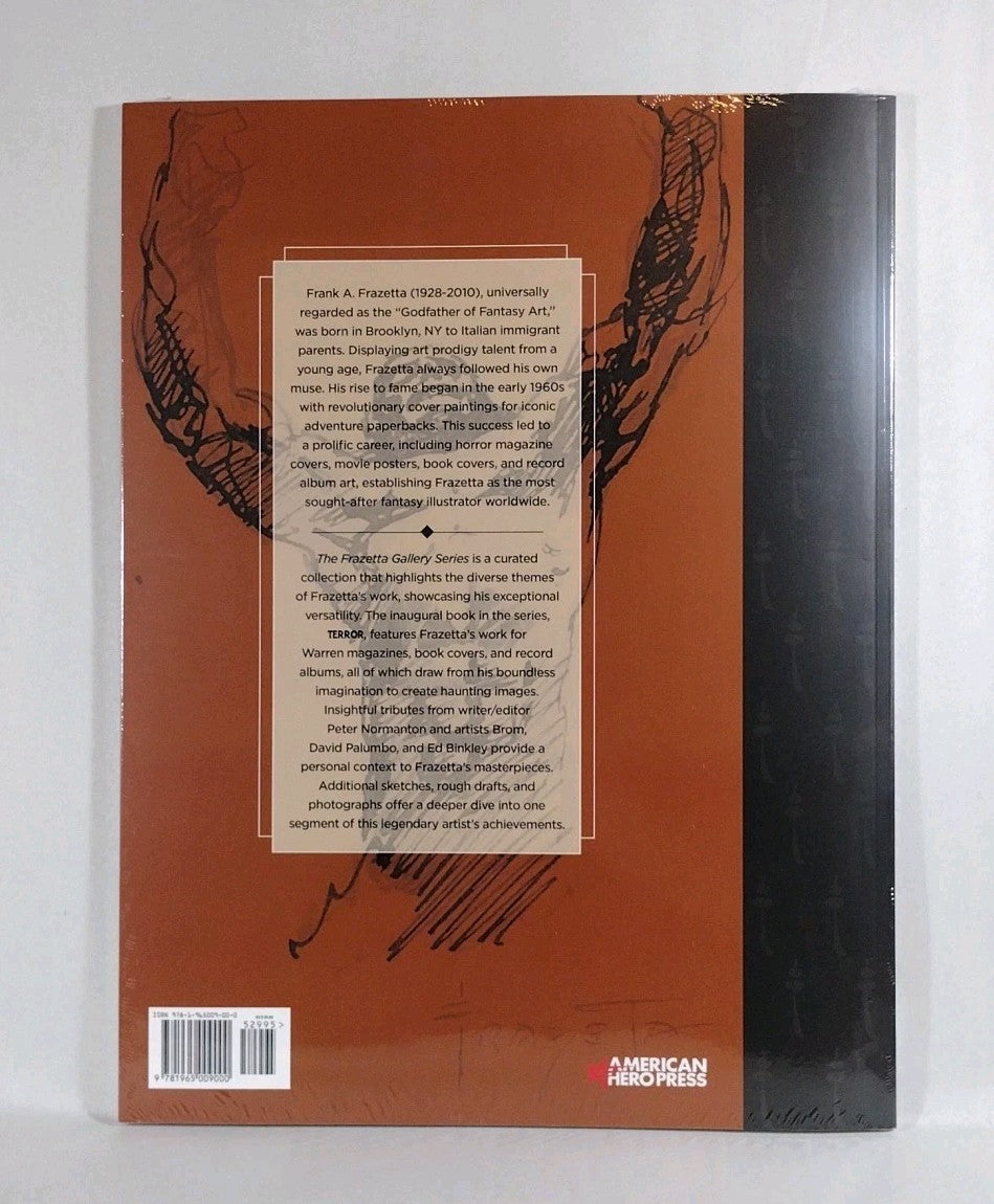 Frank Frazetta Gallery Series Terror (2025) Oversize Softcover ART Book NEW