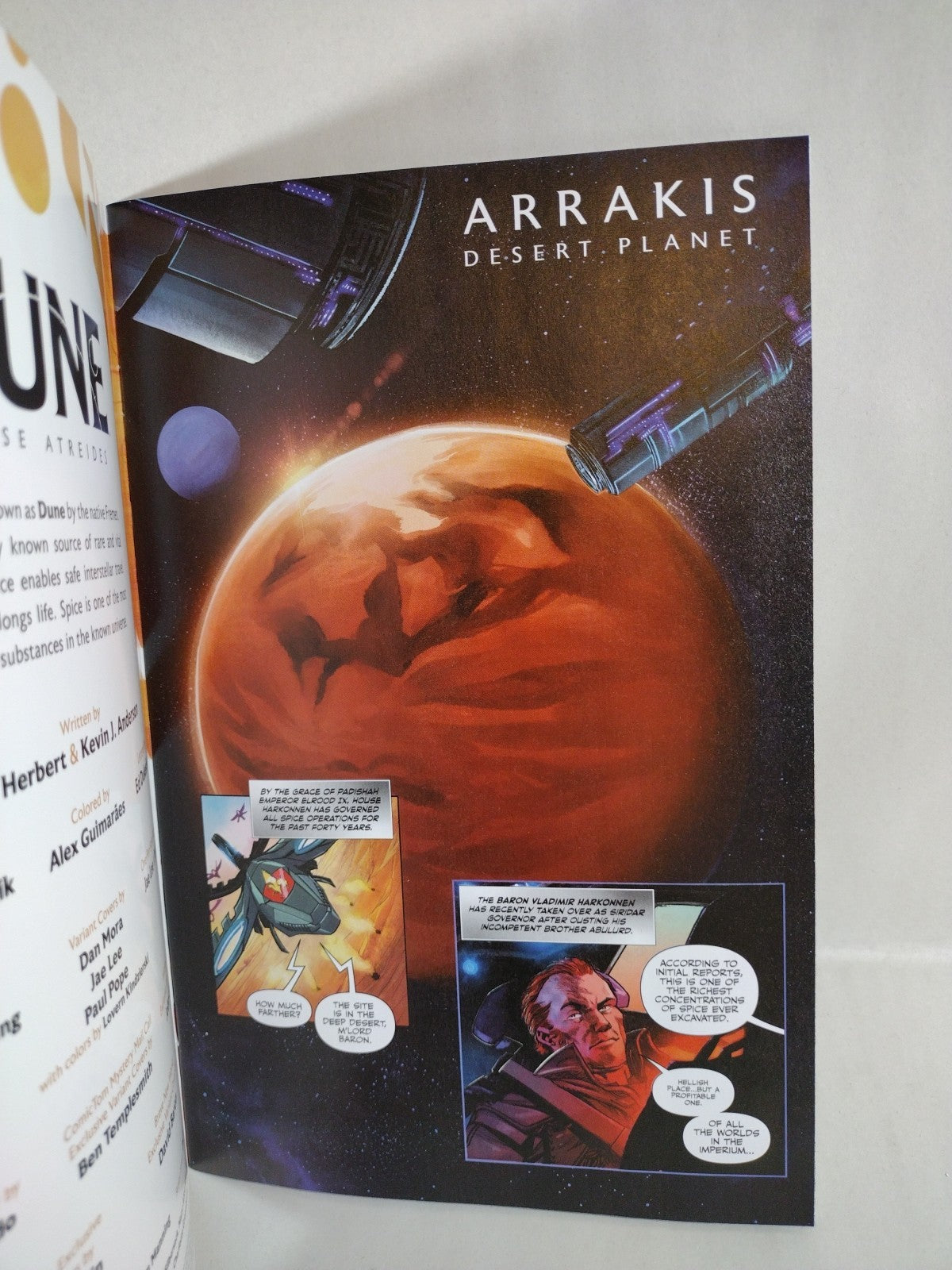 Dune House Atreides #1 (2020) Boom Studios Blank Sketch Cover Comic New NM
