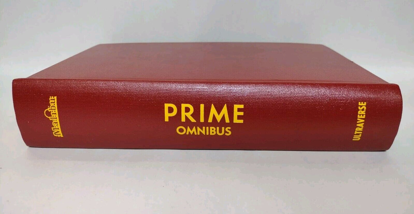 Prime Omnibus (1993) ARG Custom Bound Malibu Comics HC W DJ #1-26 Infinity Power