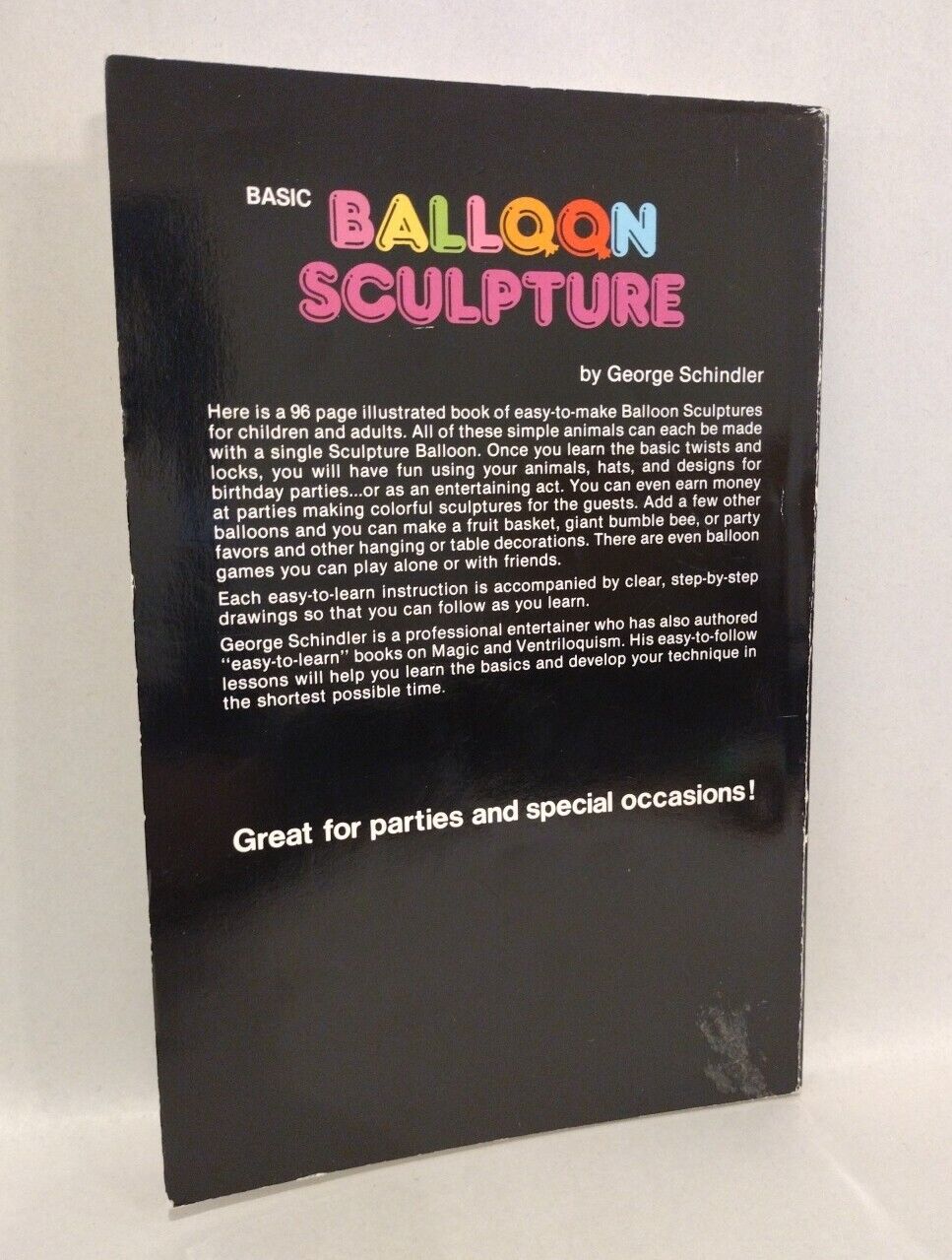 Balloon Sculpture How To Book Lot Of 7 (1976-1994) Ralph Dewey Marvin Hardy