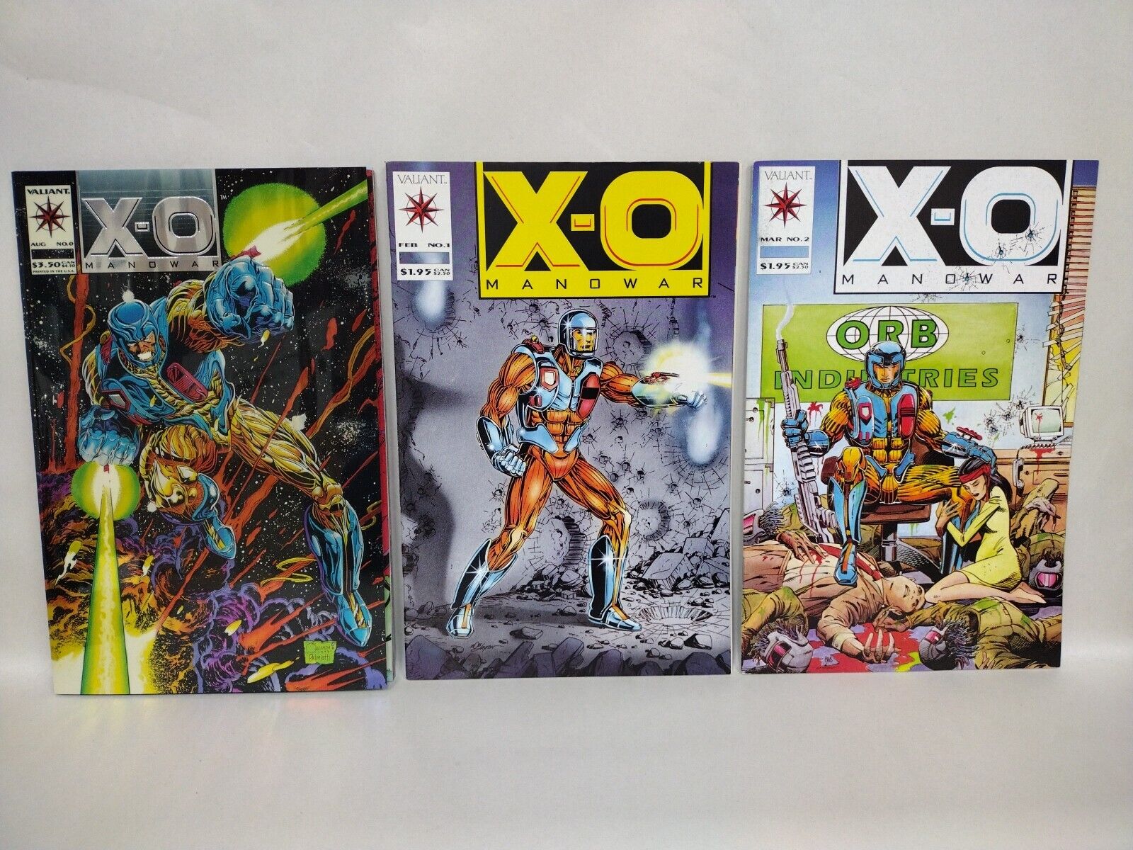 X-O Manowar (1992) Complete Valiant Comic Series #1-67 0 Yearbook Database 