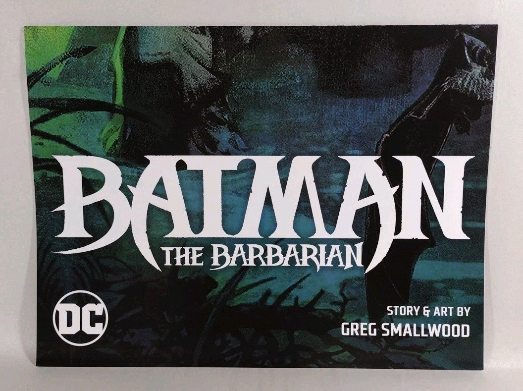 DC Elsewords (2024) Promotional Comic Folded Poster Set Of 6 Batman Vampires 