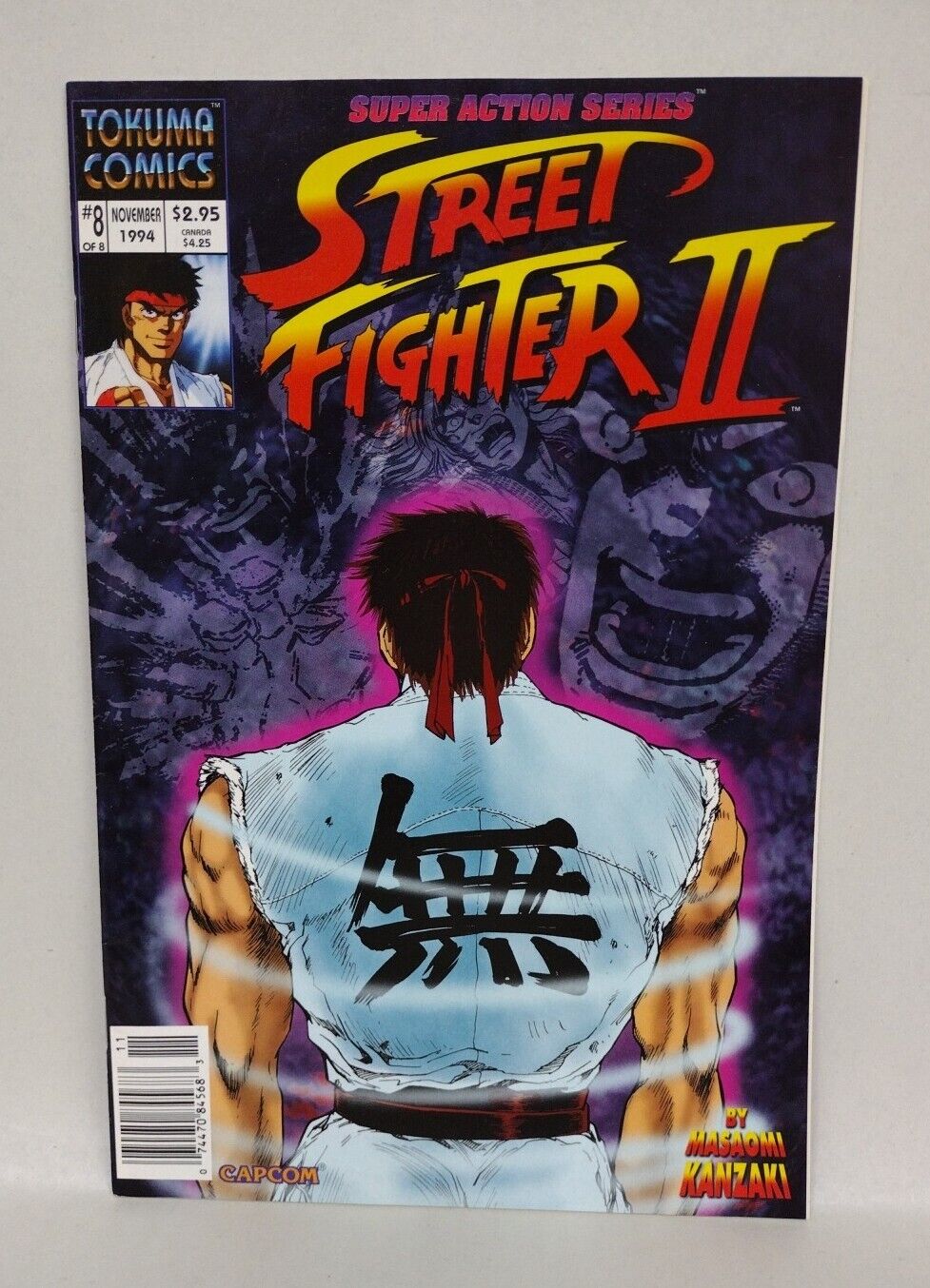 Street Fighter 2 (1994) Tokuma Comic Lot Set #3 5 6 7 8 Masaomi Kanzaki