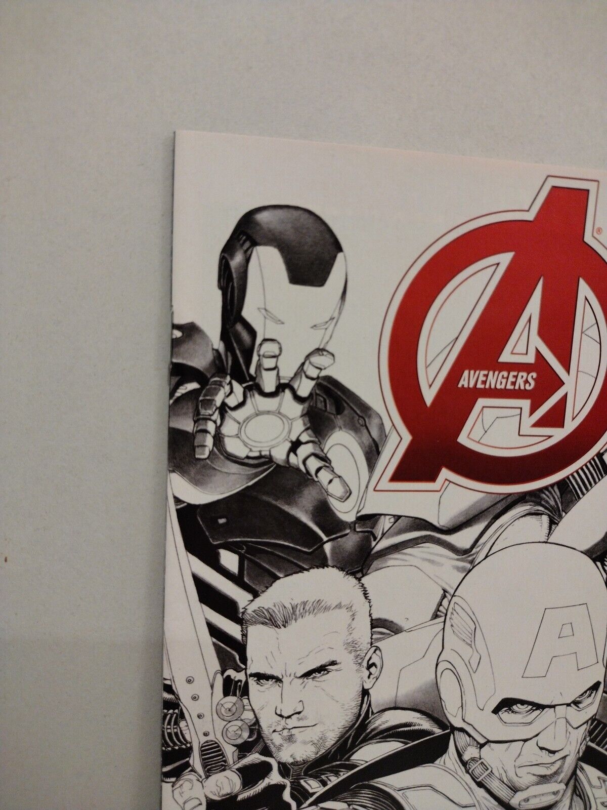 Avengers #1 (2012) Marvel Comic 1:150 Steve McNiven Sketch Variant Cover NM