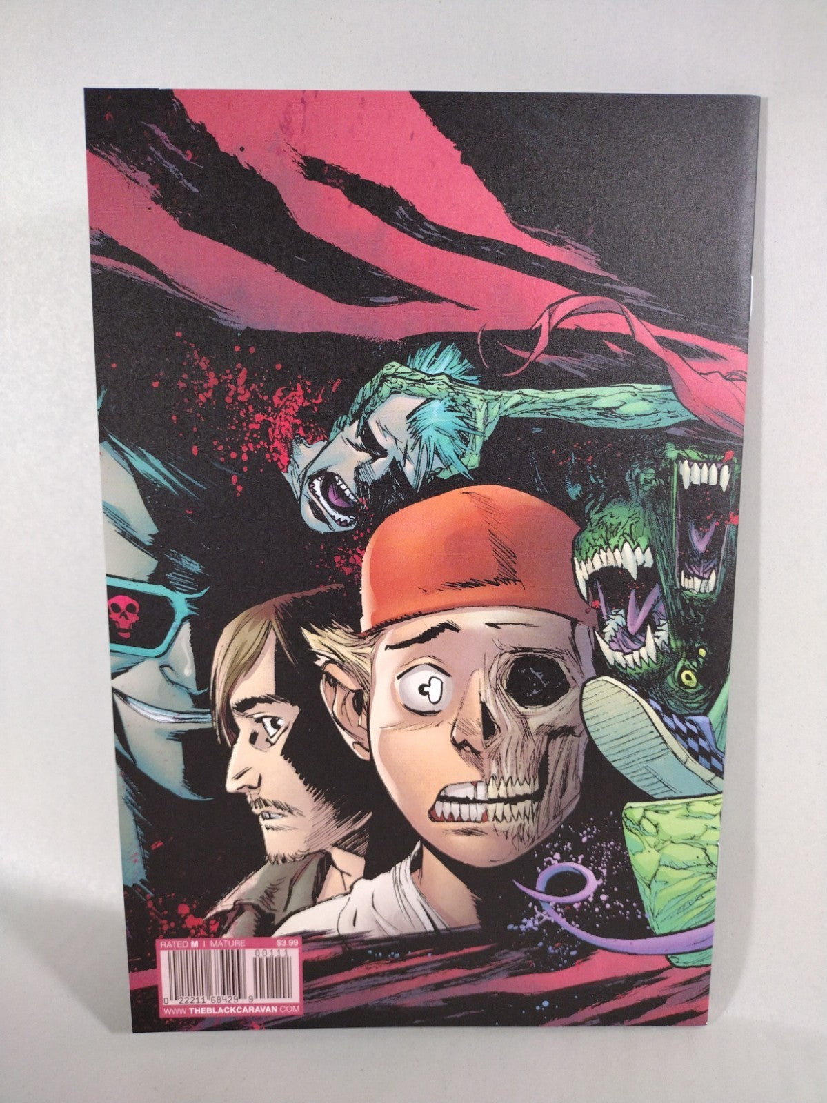 Rad Wraith #1 (2022) Black Caravan Comic Cover A Christian Dibari NM