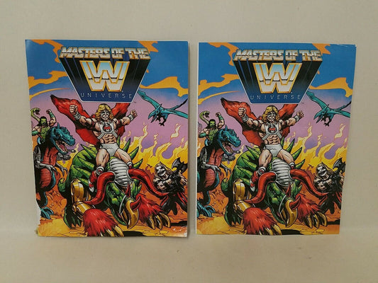 Masters Of The WWE (2020) Mini Comic Lot of 2 Ultimate Warrior Wave 6