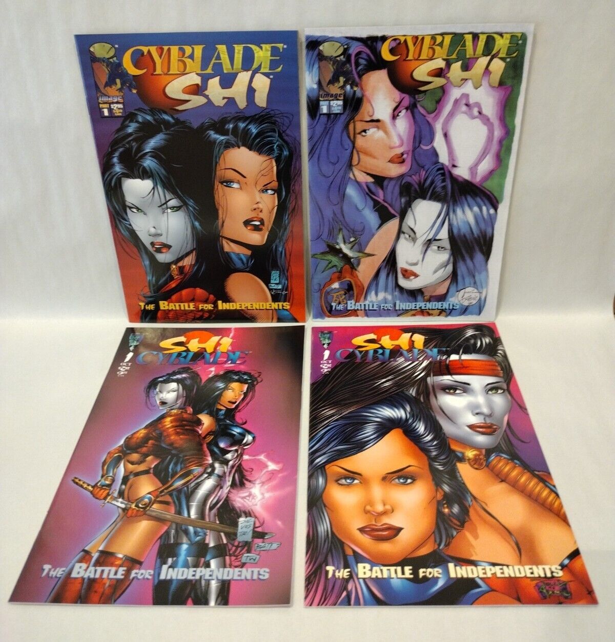 Cyblade Shi Cyblade Shi #1 (1995) Complete Comic Lot Set Image Crusade Comics