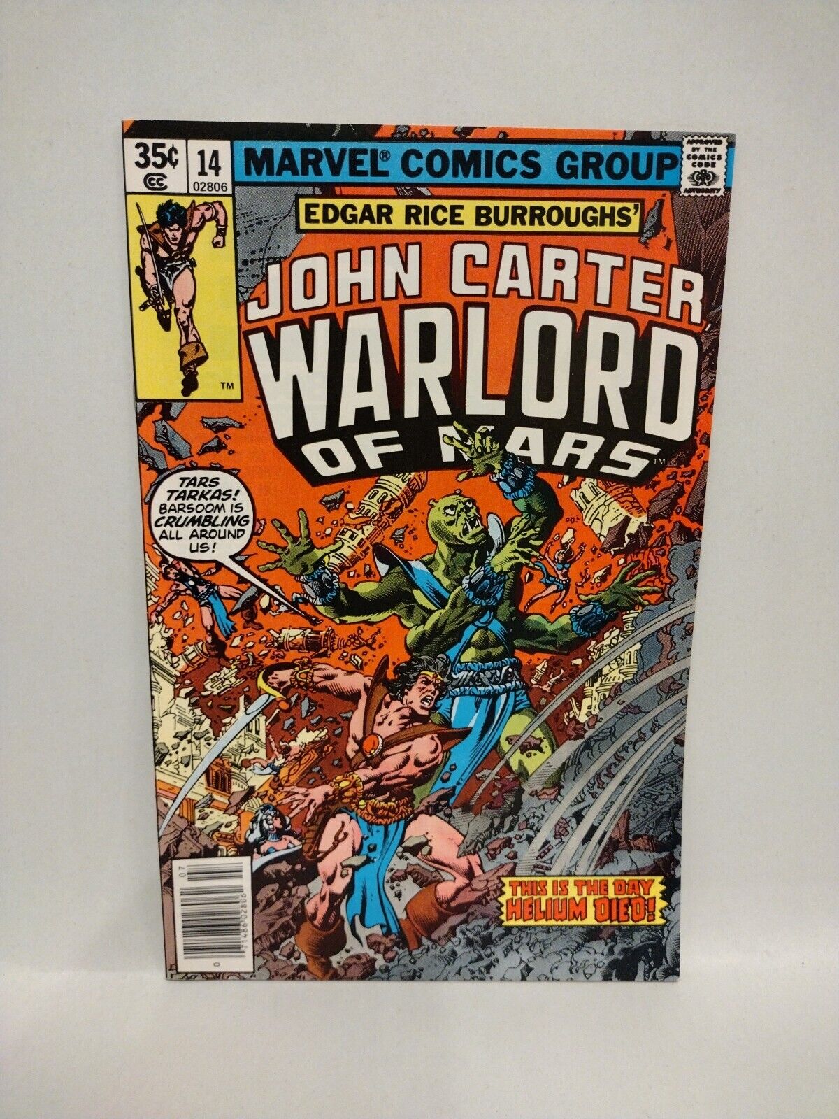 John Carter Warlord Of Mars 1977 Marvel Comic Lot 9 10 11 12 13 14 Dejah Thoris 