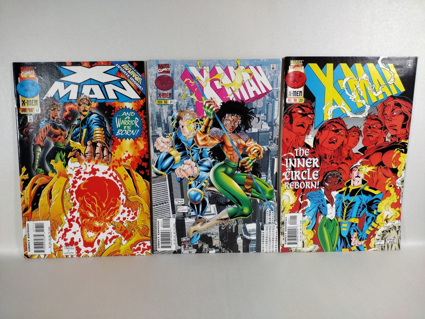 X-Man (1995) Marvel Comic Lot Of 29 5-10 17 21-24 26-38 52 54 57 Flashback+ F-NM