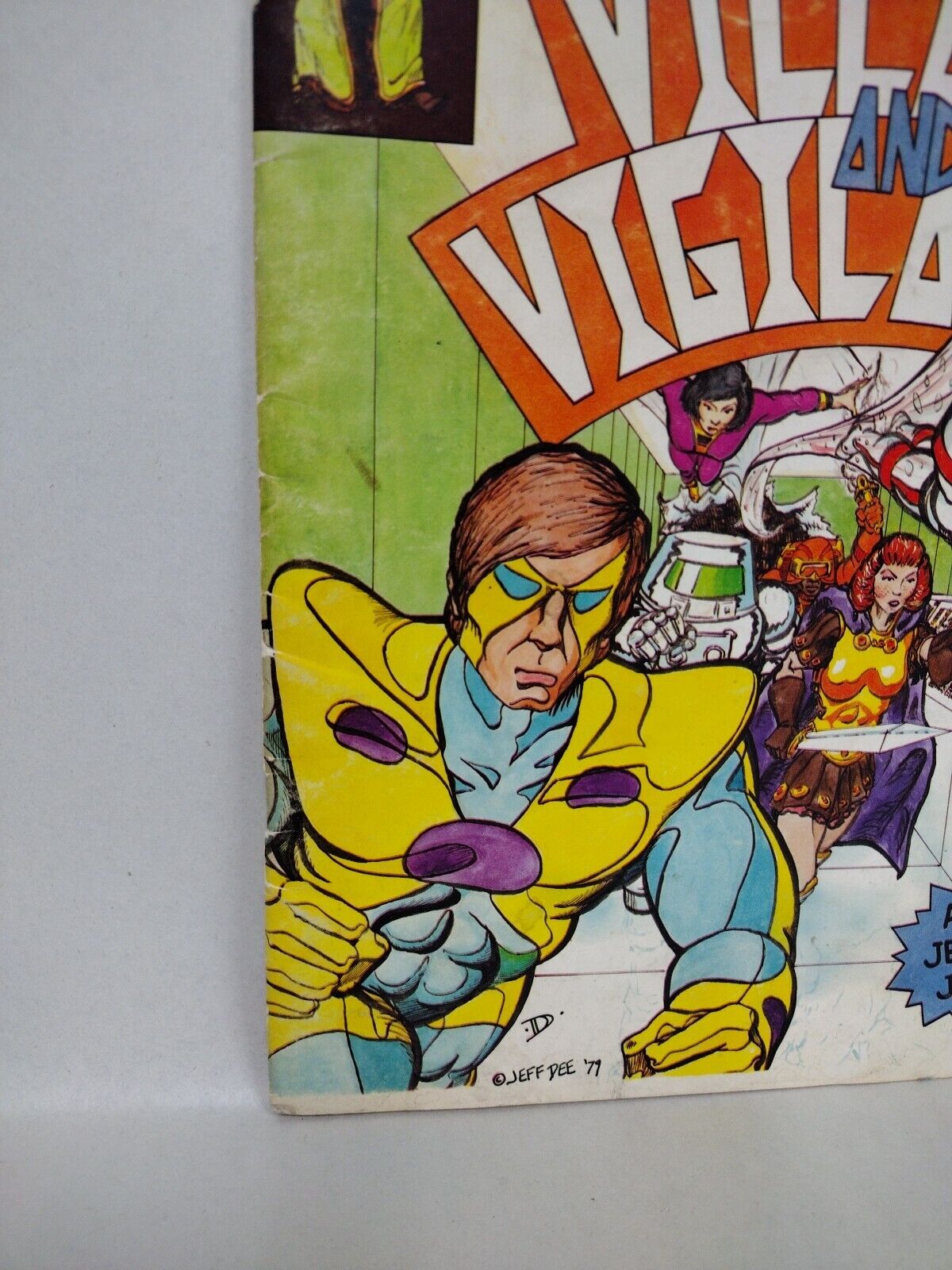 Villains and Vigilantes #1 (1979) Complete RPG Fantasy Games Unlimited Herman