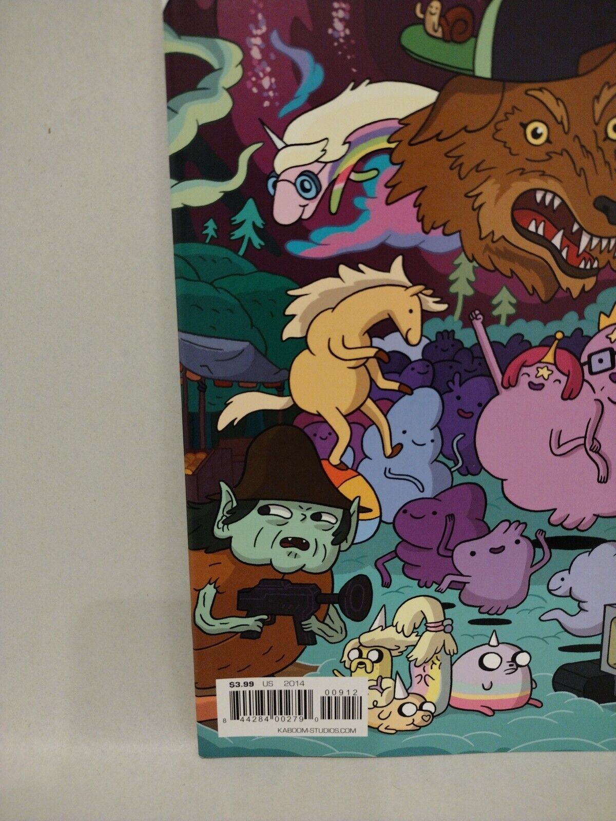 Adventure Time #9 (2014) Boom Comic Rare Party God 2nd Print Variant