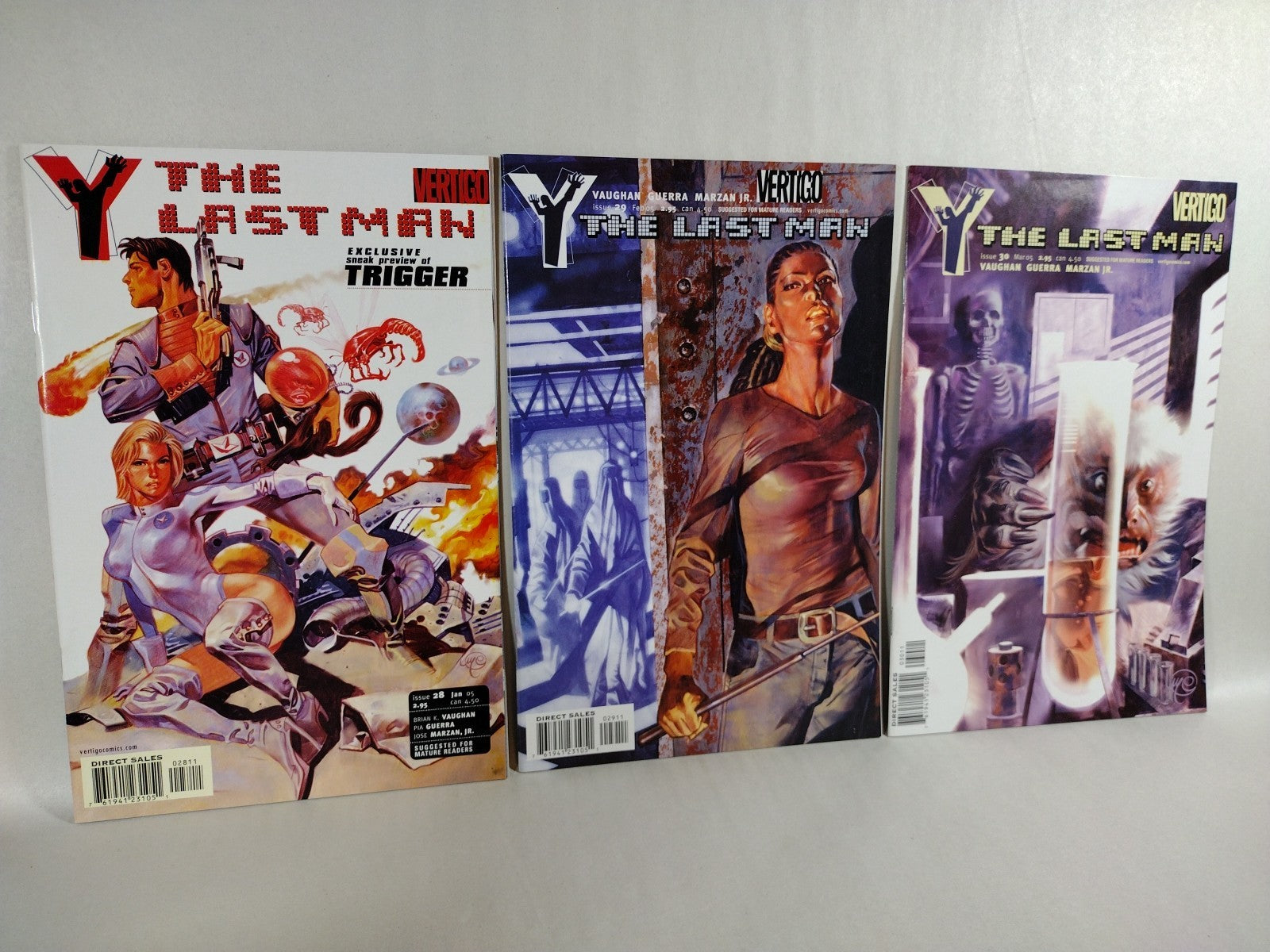 Y The Last Man (2004) Vertigo Comic Lot Set #16-32 Brian K Vaughn VF-NM
