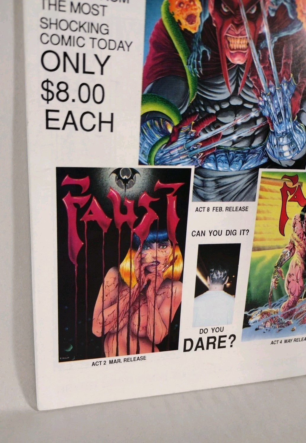 Faust Love of the Damned Act 3 (1992) Rebel Edition Comic 1st Print Tim Vigil
