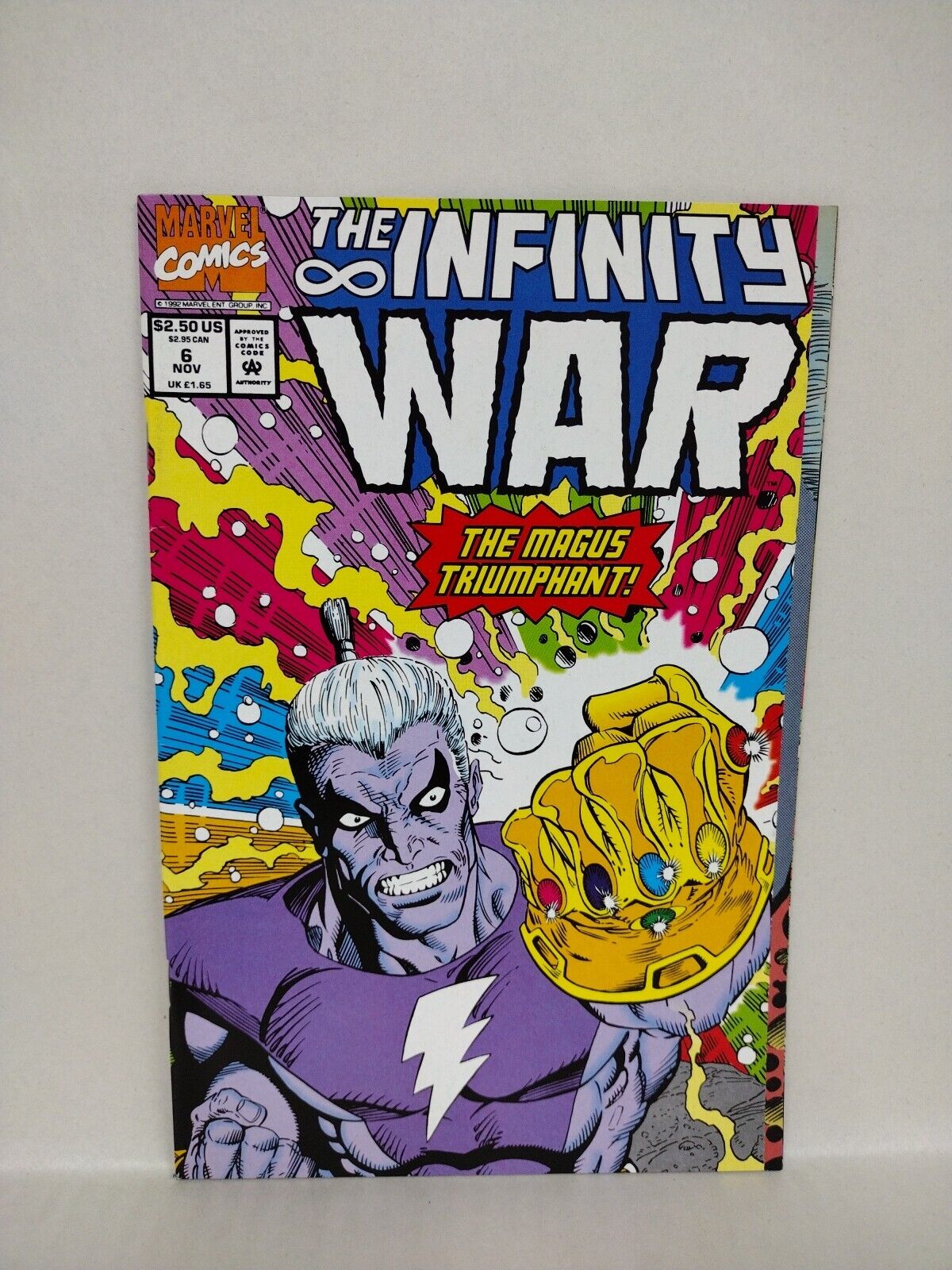 INFINITY WAR (1992) Complete Marvel Comic Series #1 2 3 4 5 6 Ron Lim Very Fine 