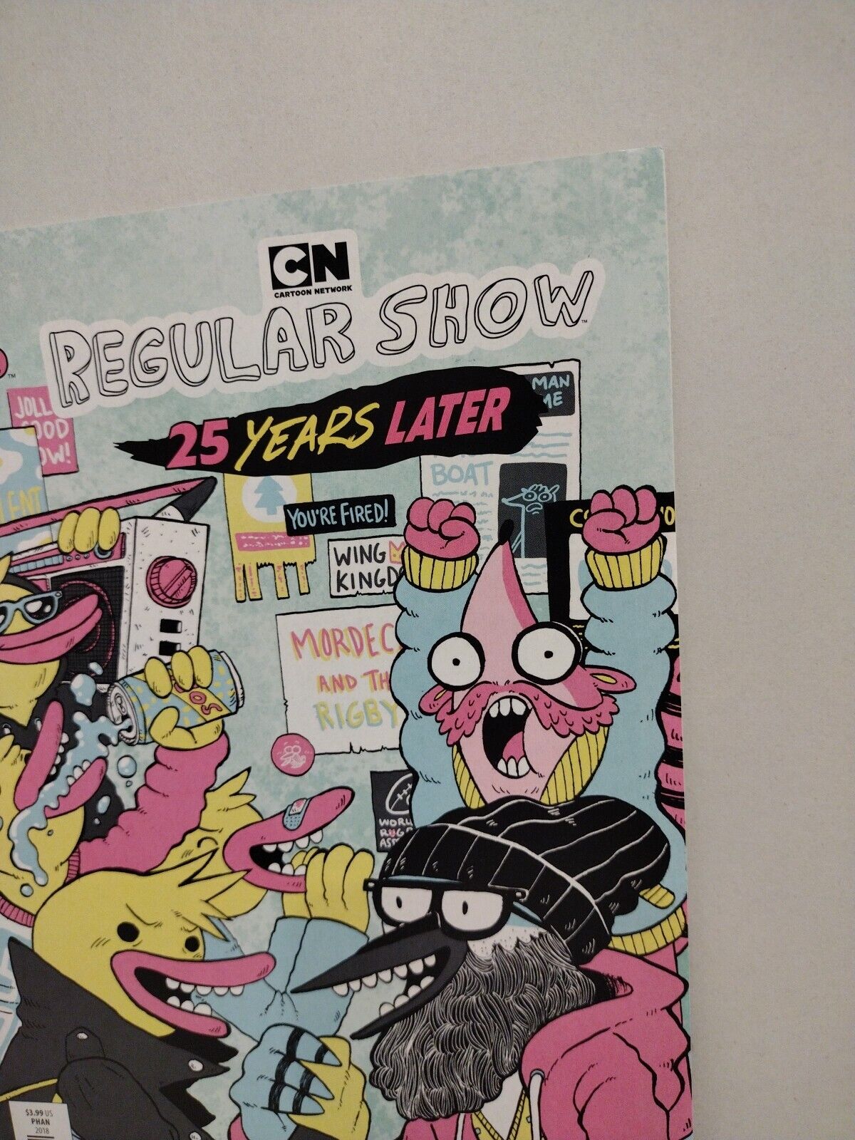 Regular Show 25 Years Later #2 (2018) Kaboom Cartoon Network Comic JK Phan VF-NM