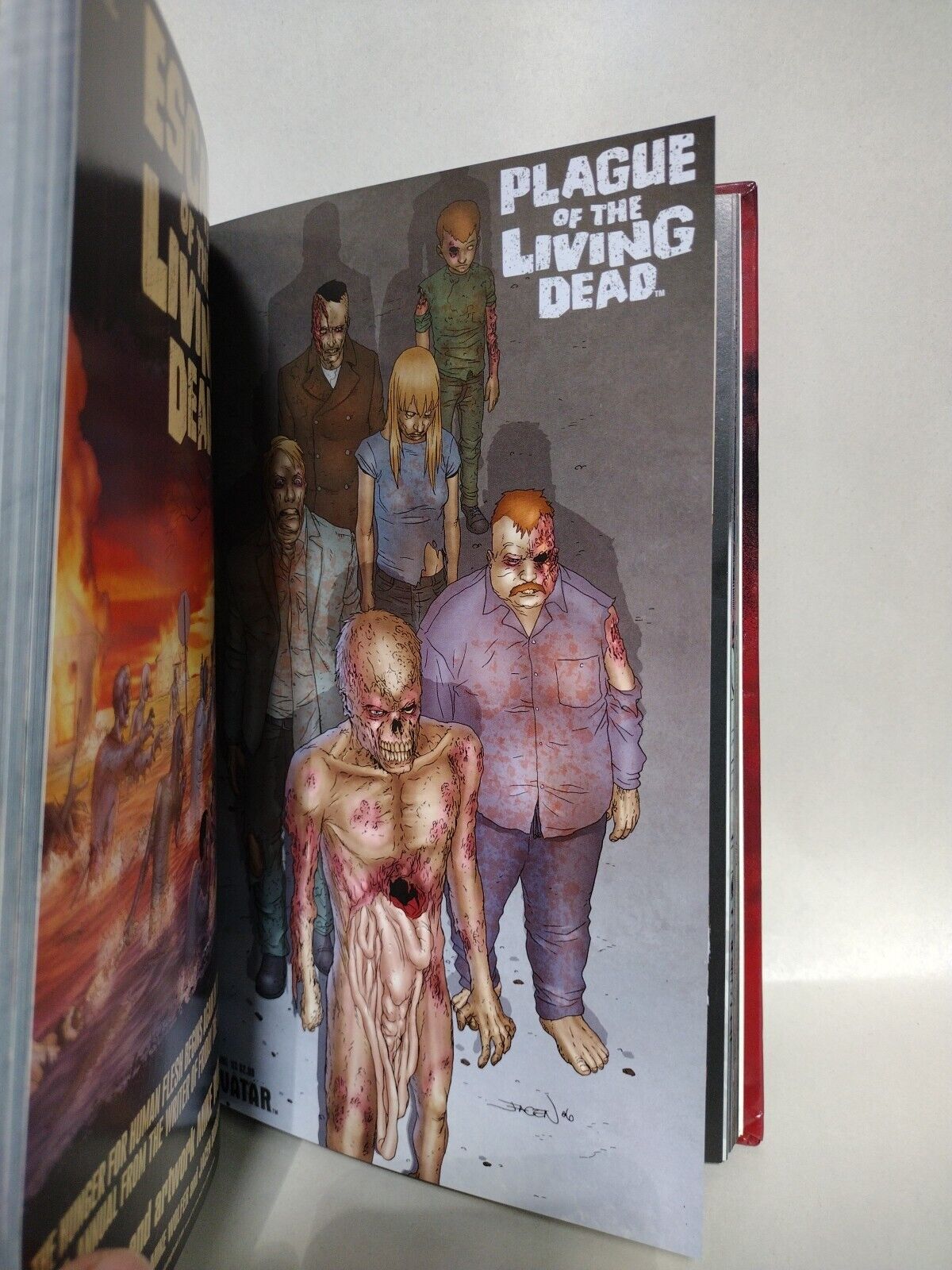 Escape Airborne Plague Of The Living Dead: Complete Collection Custom Bound HC