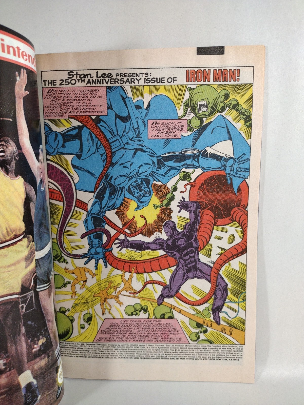 Iron Man (1989) Marvel Comic Lot #249 & 250 Vs Dr Doom Pt 1-2 VF-NM