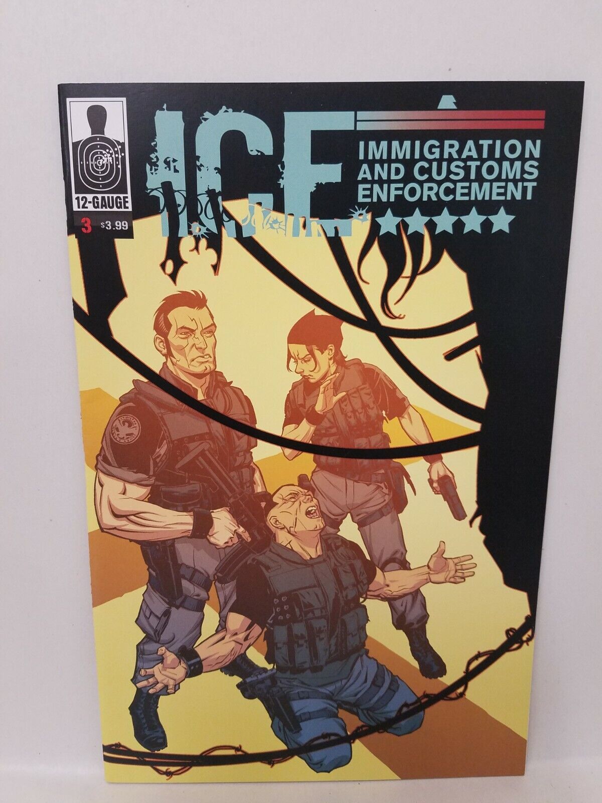 I.C.E Immigration and Customs Enforcement (2011) #1 2 3 12-GAUGE Comic Lot Set