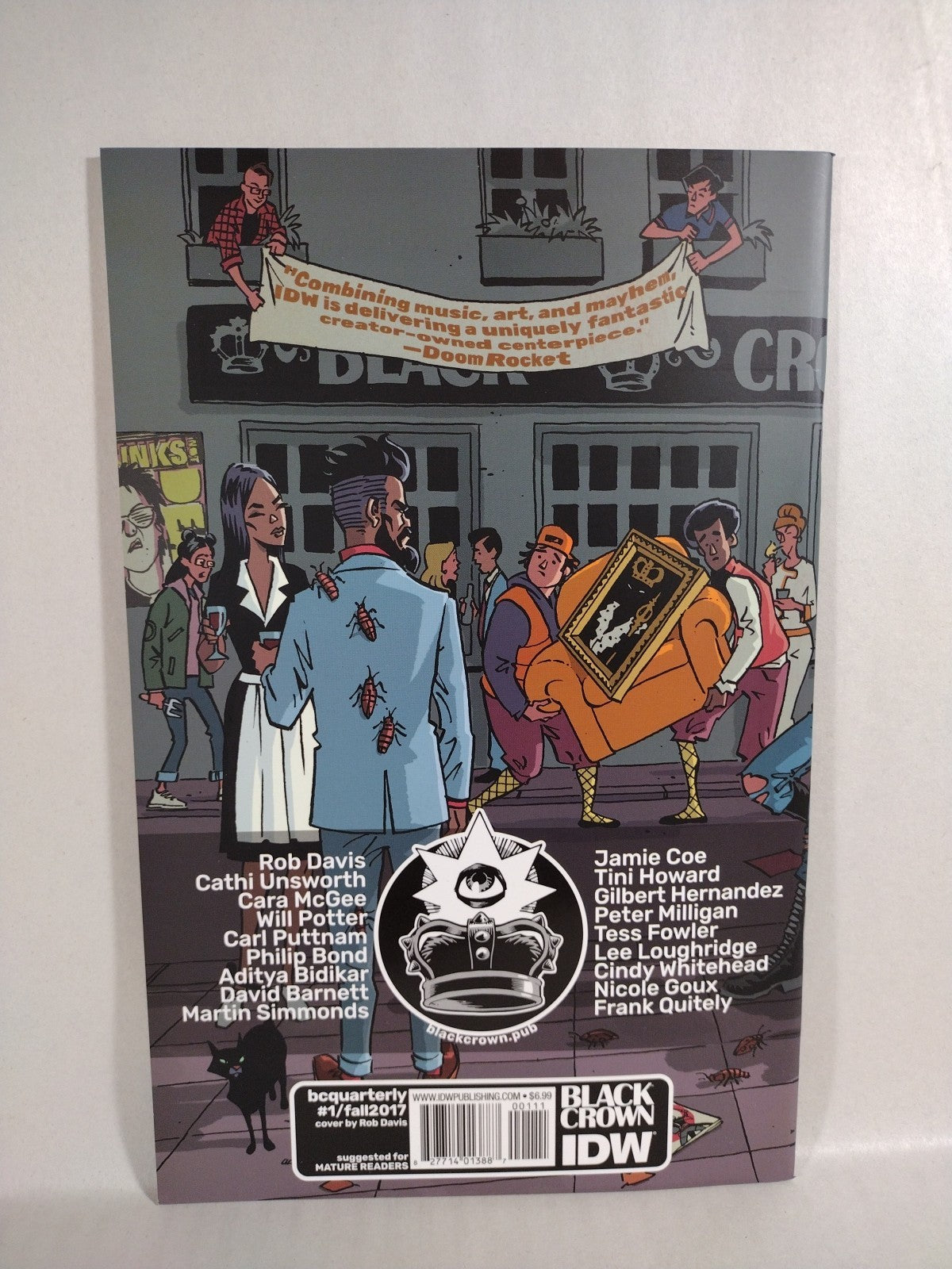 Black Crown Quarterly (2017) Complete IDW Comic Set #1 2 3 4 NM