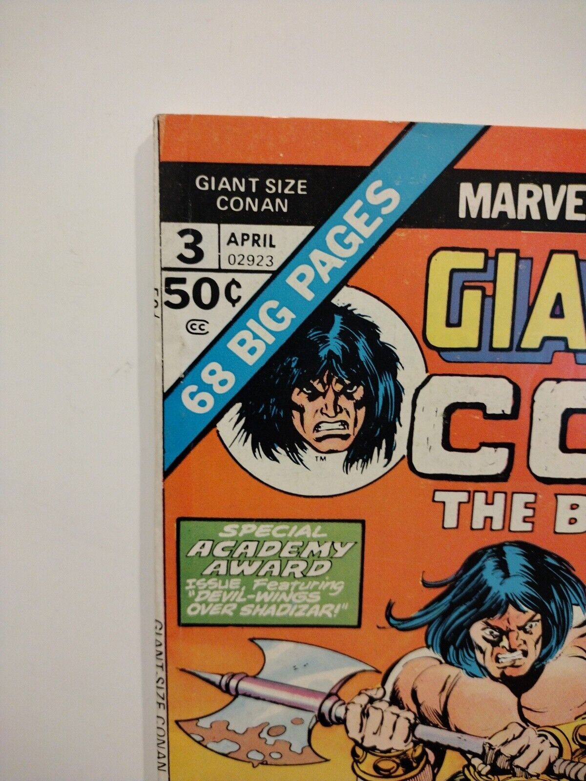 Giant-Size Conan #3 (1975) Bronze Age Marvel Comic Gil Kane Tom Sutton 