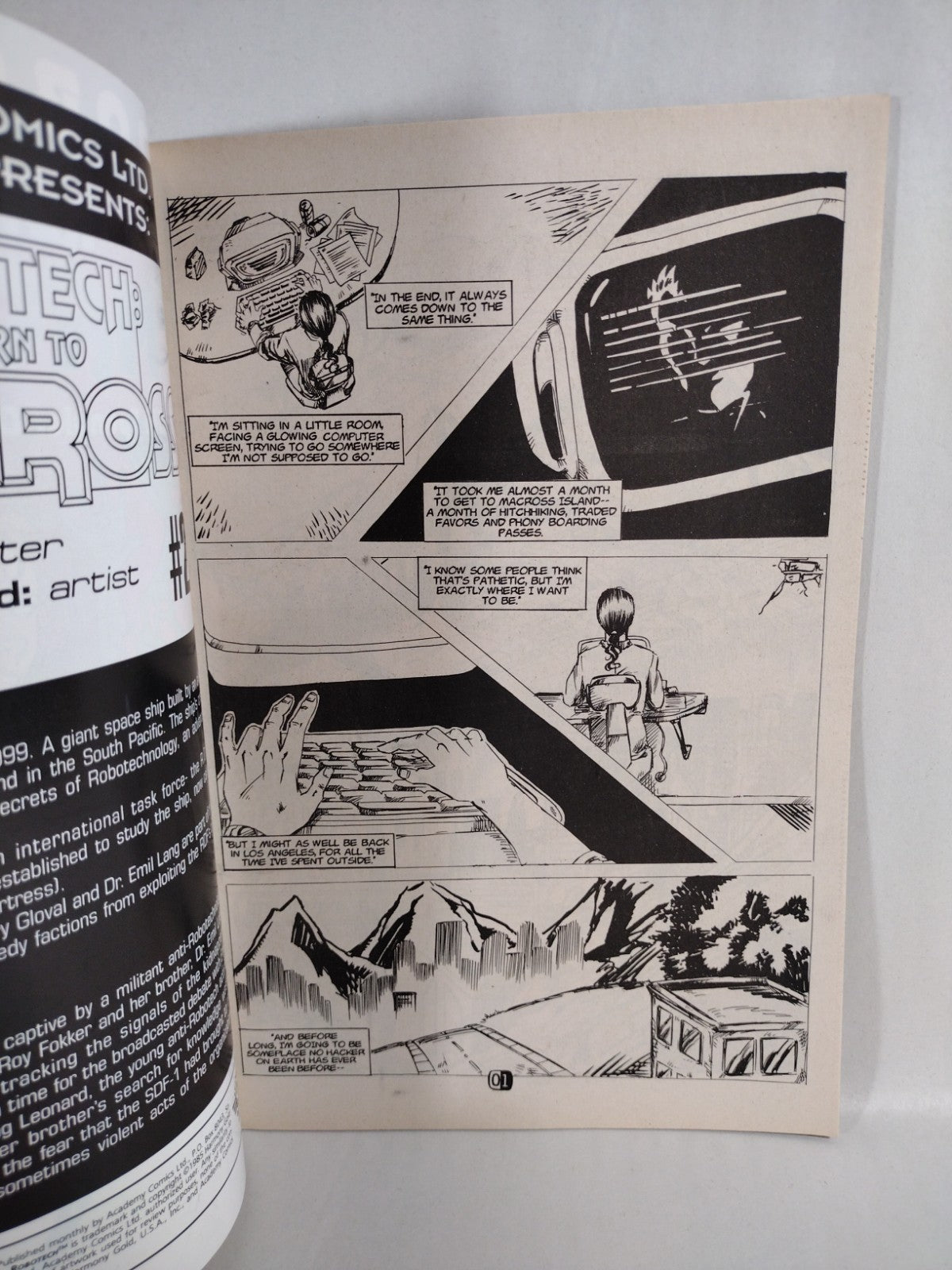 Robotech Return To Macross #26 (1995) Academy Comics FN
