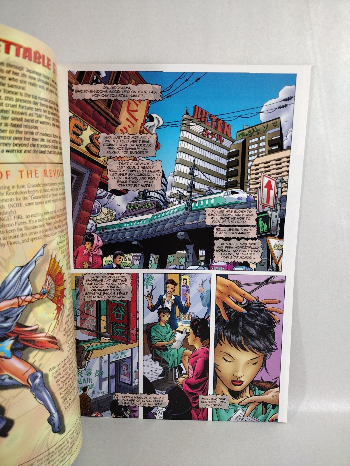 Tomoe (1995) Crusade Comic Lot Set #1 2 3 0 1st Appearance Shi 4 + One-Shots 