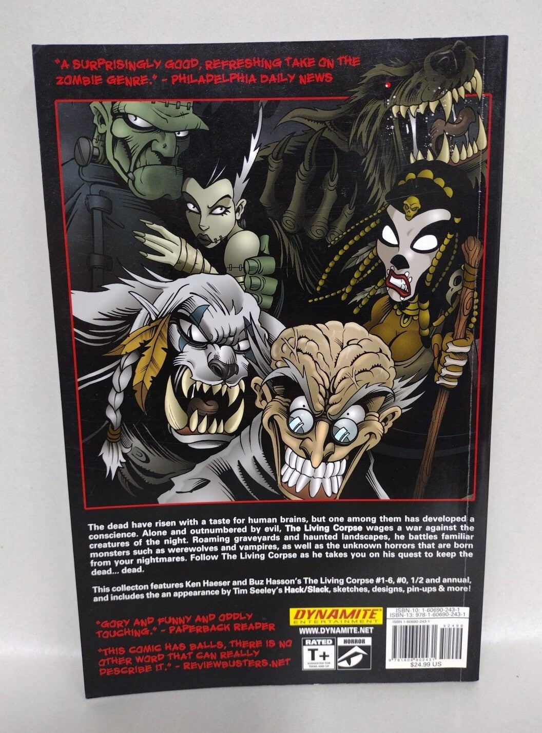 Living Corpse Omnibus Vol 1 (2011) Dynamite TPB Ken Haeser Buz Hasson Unread