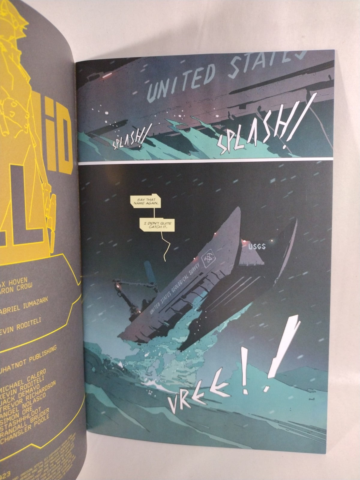 Liquid Kill #1 (2023) Whatnot Blank Sketch Cover Comic New NM