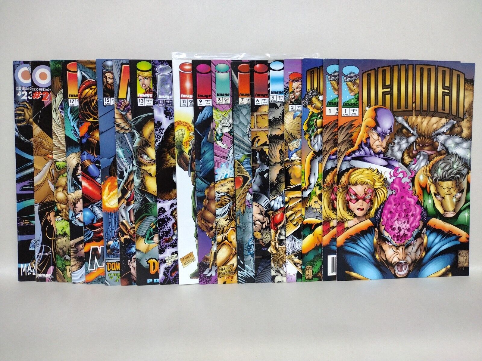 New Men (1994) Image 19 Comic Lot #1 2 3 5 6 7 8 9 11 12 13 14 15 16 17 18 21 23