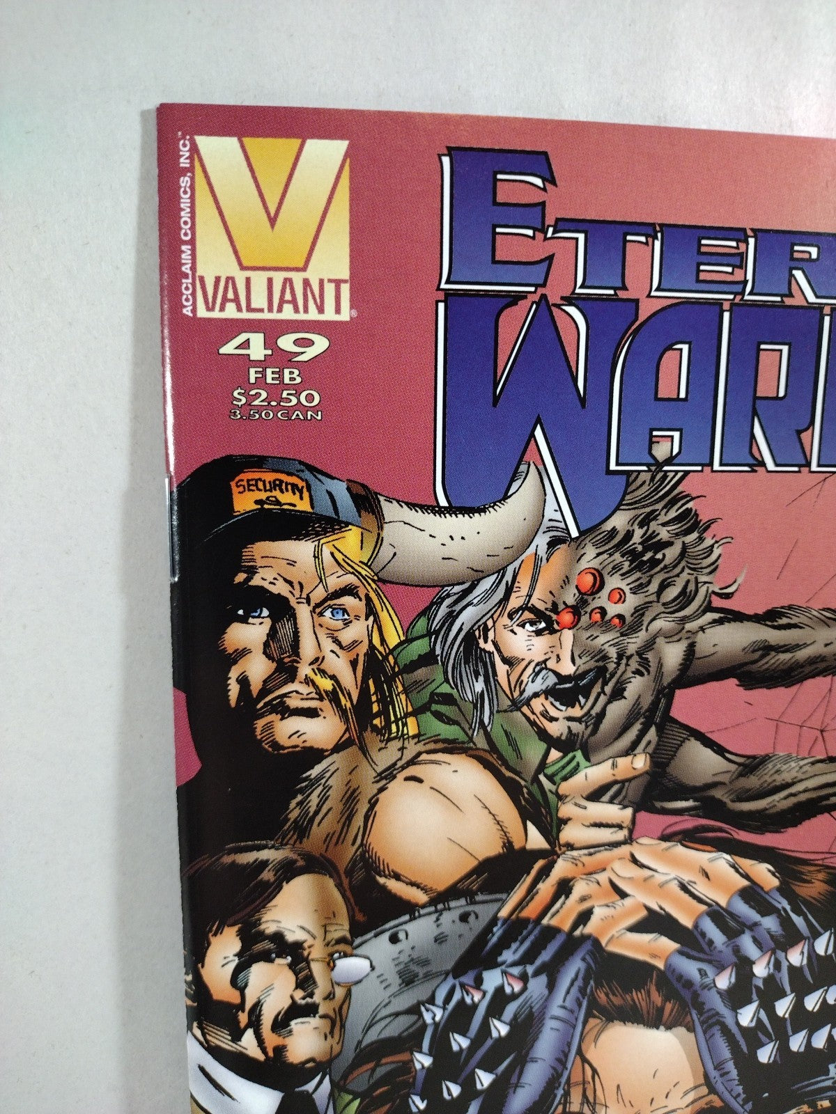 Eternal Warrior #49 50 (1996) Valiant Comic Lot Last Issues Ostrander Guice VF