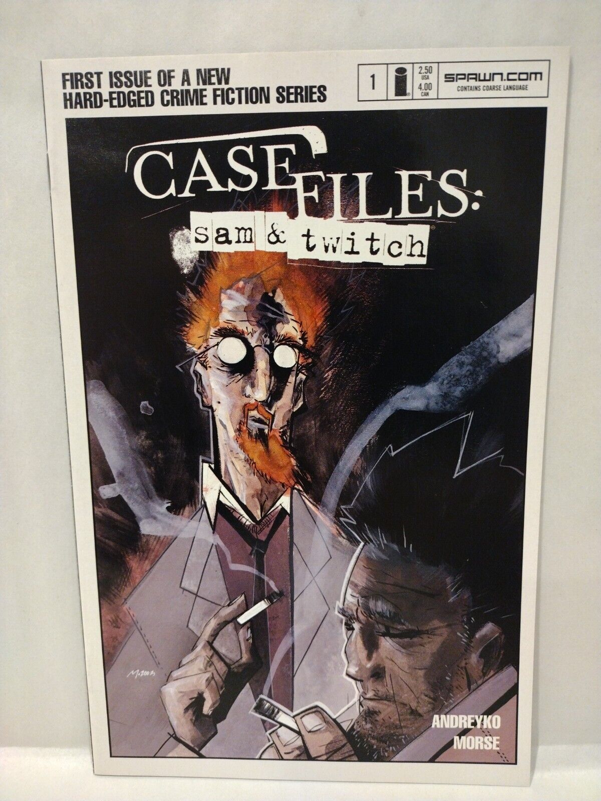 Case Files Sam & Twitch (2003) Image Comic Lot Set #1 & 2 Marc Andreyko Morse