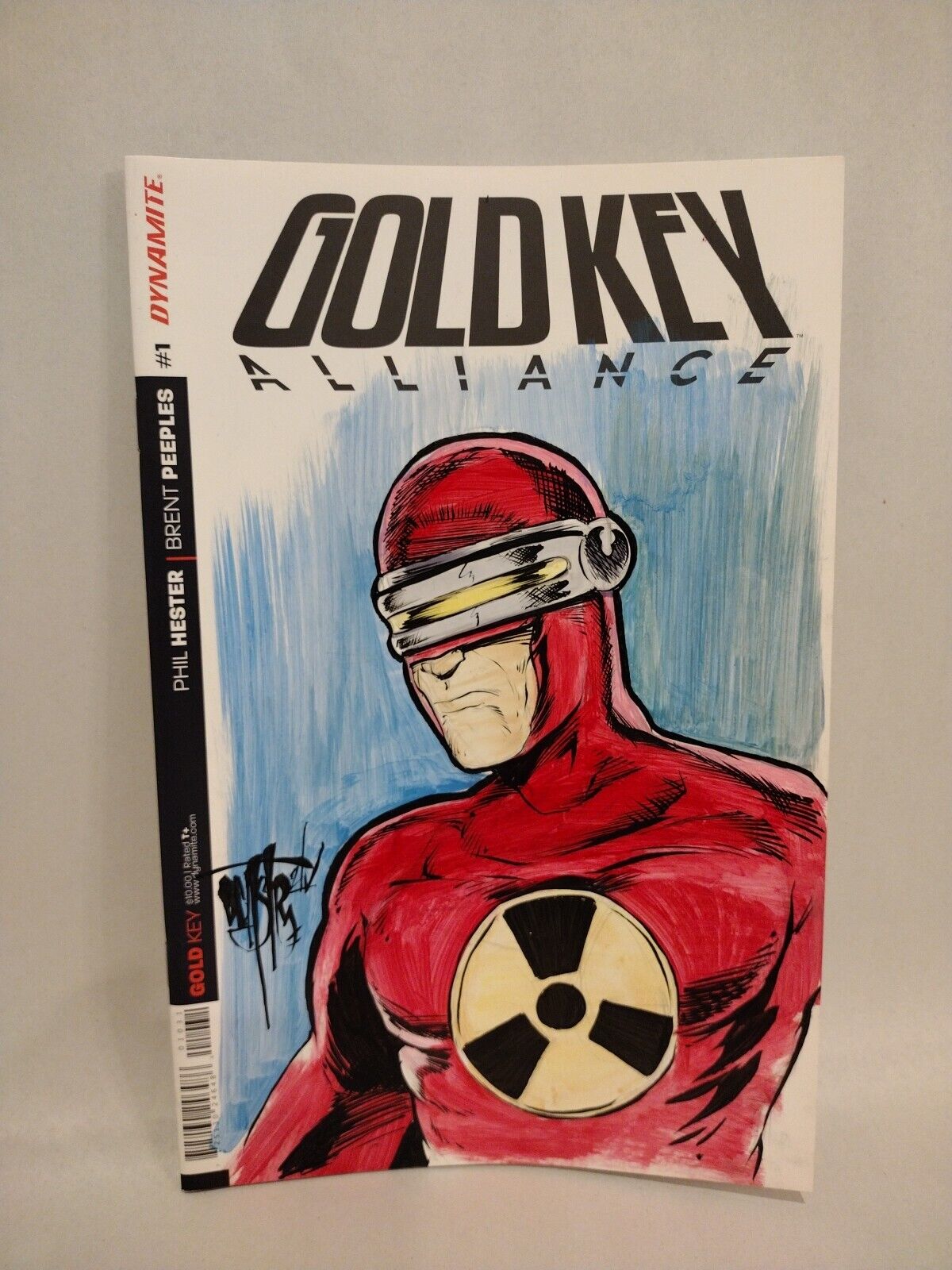 Gold Key Alliance 1 (2016) Dynamite Comic Sketch Cover Var W DCastr Original Art