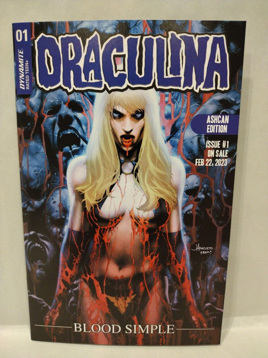 Dracula Blood Simple #1 (2023) Dynamite Ashcan Edition Comic Jay Anacleto Art