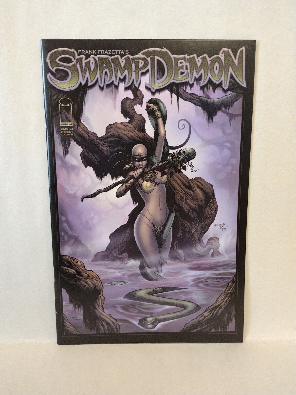 Frank Frazetta Swamp Demon 1 (2008) Cover A B C Image Comic Variant Set Of 3