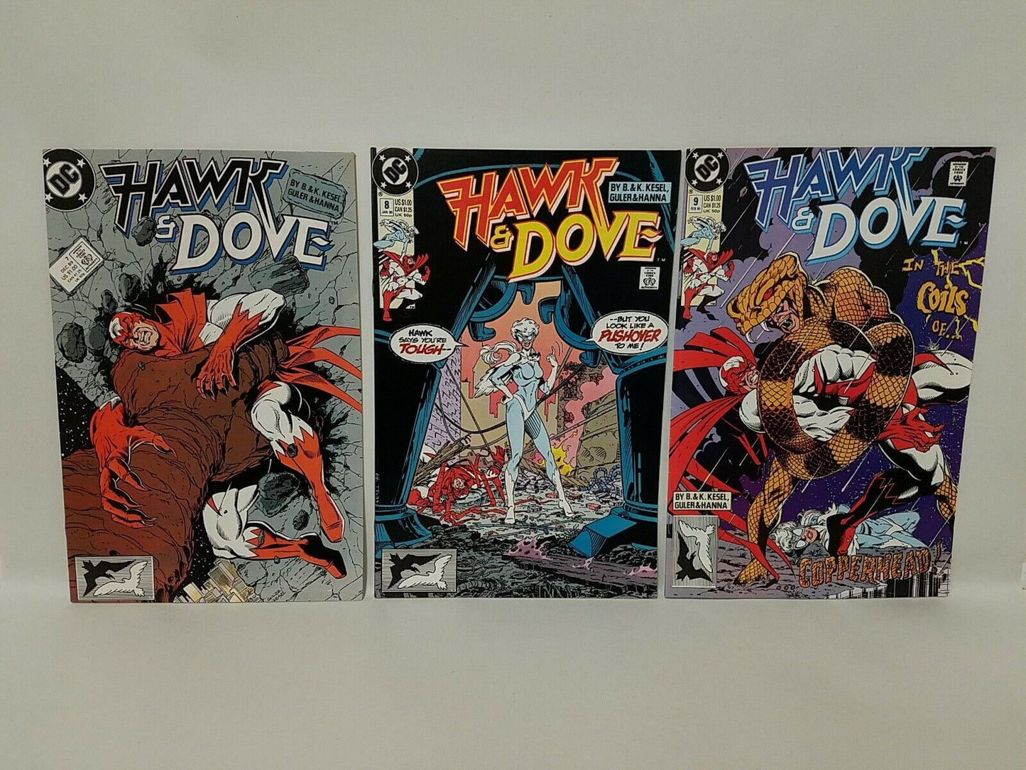 Hawk And Dove (1989) DC 1-12 Comic Lot Set #1 2 3 4 5 6 7 8 9 10 11 12